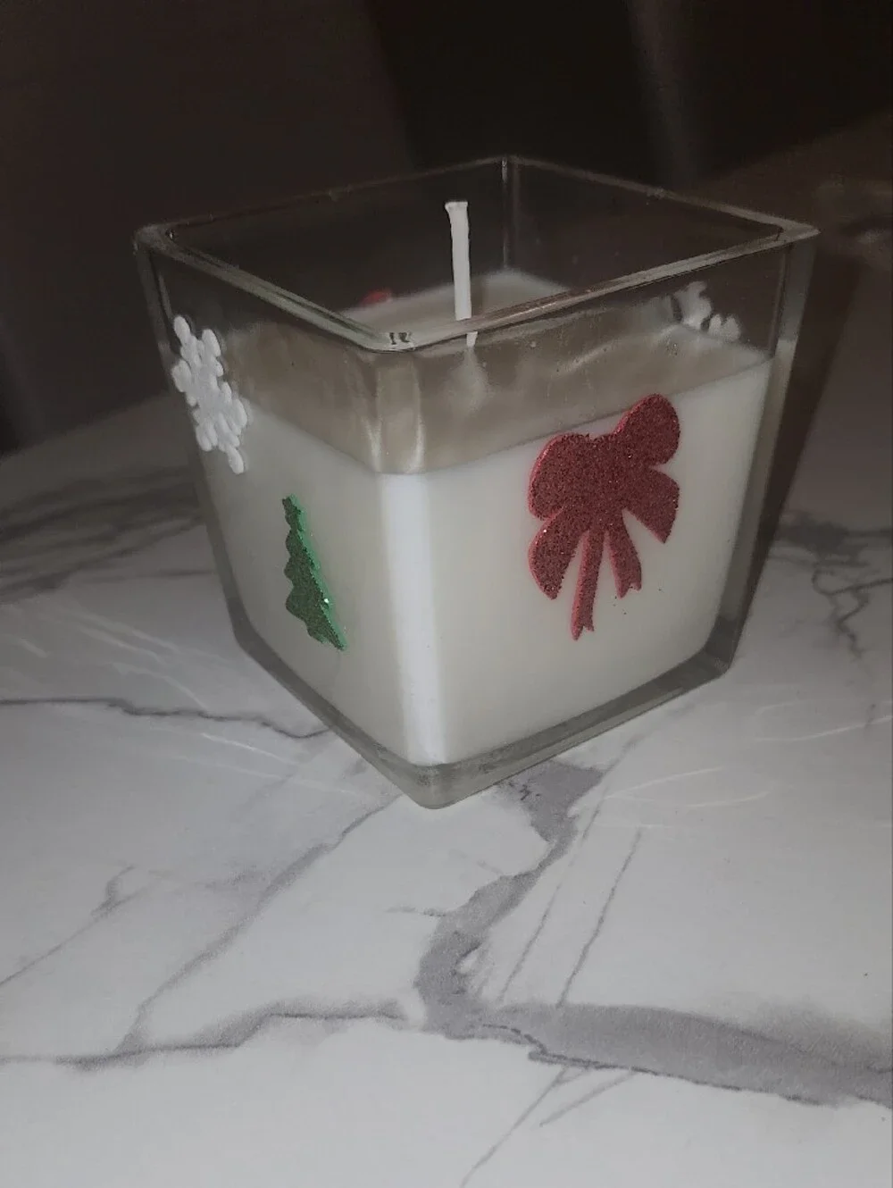 Handcrafted Santa Nice List Candle